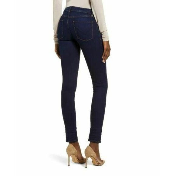 Hudson Jeans Krista Super Skinny Dark Wash Low Rise Jeans