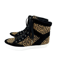 Rebecca Minkoff Smith Animal Print  High Top Sneakers