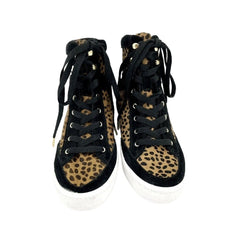 Rebecca Minkoff Smith Animal Print  High Top Sneakers