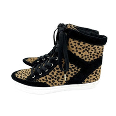 Rebecca Minkoff Smith Animal Print  High Top Sneakers