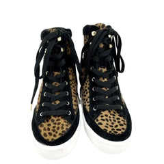 Rebecca Minkoff Smith Animal Print  High Top Sneakers