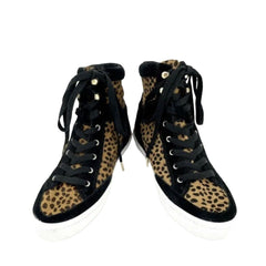 Rebecca Minkoff Smith Animal Print  High Top Sneakers