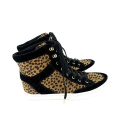 Rebecca Minkoff Smith Animal Print  High Top Sneakers