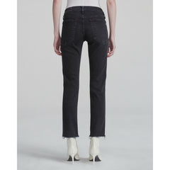 Rag & Bone Dre Low Rise Stretch Ankle Jeans Side Stripes