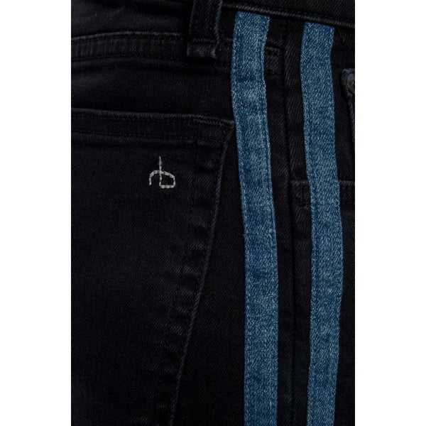 Rag & Bone Dre Low Rise Stretch Ankle Jeans Side Stripes