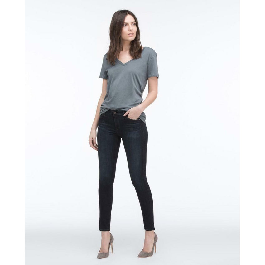 AG Adriano Goldschmied The Legging Ankle Skinny Jeans Grey Coal Wash