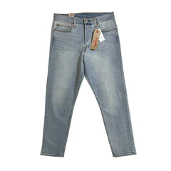 Levi's Wedgie Fit High Rise Light Wash Crop Blue Denim Jeans