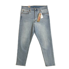 Levi's Wedgie Fit High Rise Light Wash Crop Blue Denim Jeans