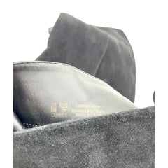 Vince Blythe Grey Suede Leather Over the Knee Boots