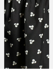 Lewit 100% Silk Printed Peplum Hem Top