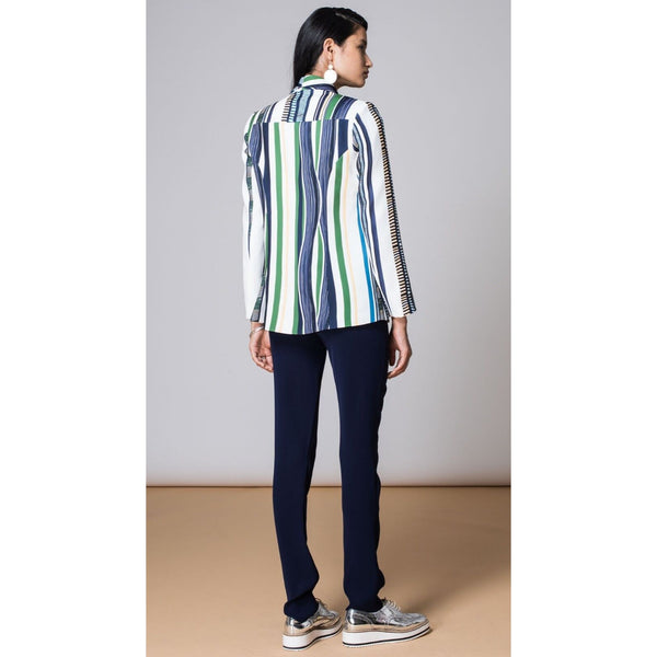 Sachin & Babi Uva Striped Open Front Blazer