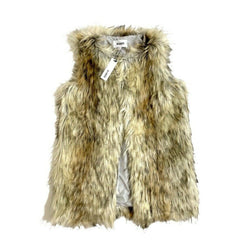 BB Dakota Shaggy Faux Fur Vest