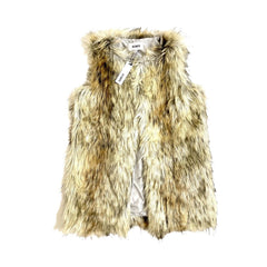 BB Dakota Shaggy Faux Fur Vest