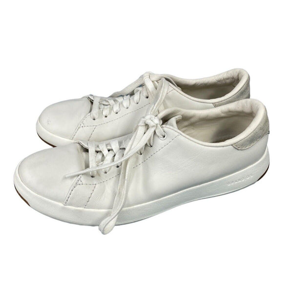Cole Haan GrandPro Tennis Sneakers White Leather
