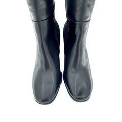 Paul Green Belmont Leather Knee High Black Boots