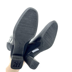 Paul Green Belmont Leather Knee High Black Boots