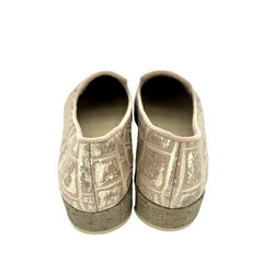 Vicini Tapeet Metallic Embossed Leather Loafer