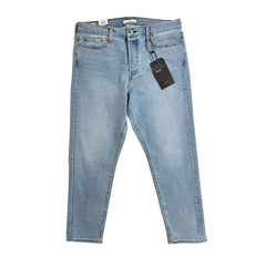 Levi's Wedgie High Rise Light Wash Crop Blue Denim Jeans