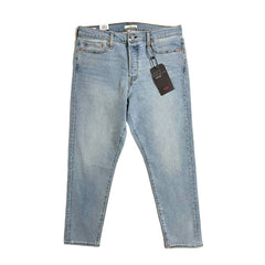 Levi's Wedgie High Rise Light Wash Crop Blue Denim Jeans