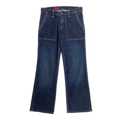 AG Adriano Goldschmied The Joy Wide Leg Cropped Jeans - PRE-OWNED