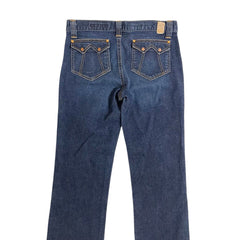 AG Adriano Goldschmied The Joy Wide Leg Cropped Jeans - PRE-OWNED