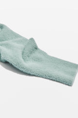 Topshop Baby Blue Eyelash Knitted Fuzzy Sweater