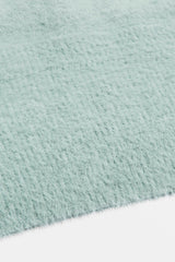 Topshop Baby Blue Eyelash Knitted Fuzzy Sweater