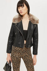 Topshop Jamie Leopard Print Satin Skinny High Rise Jeans