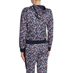 Rag & Bone Floral Print Hoodie Sweatshirt