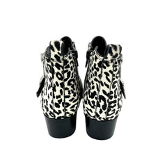 Marc Fisher Elizabeth Sulcer Yanila Animal Print Calf Hair Boots