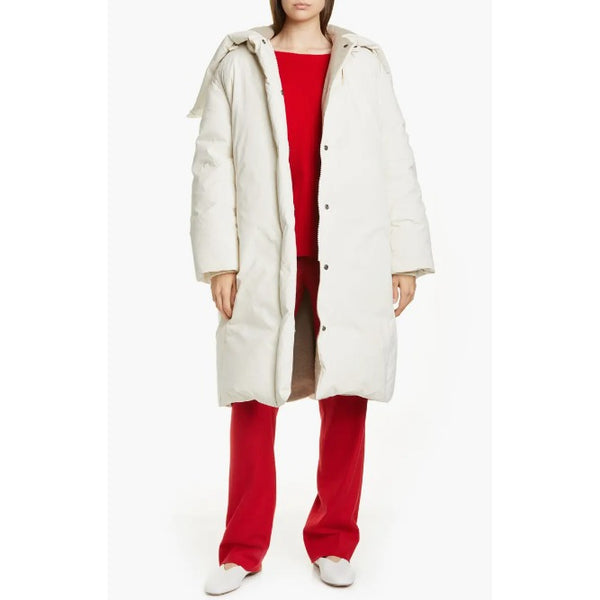 Vince Longline Puffer Coat Mid Length Winter Jacket
