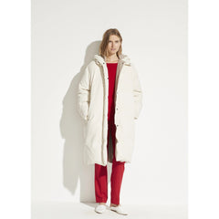 Vince Longline Puffer Coat Mid Length Winter Jacket