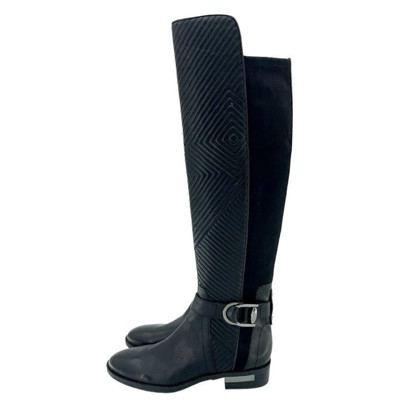 Vince Camuto Pordalia Over-The-Knee Quilted Leather Boots