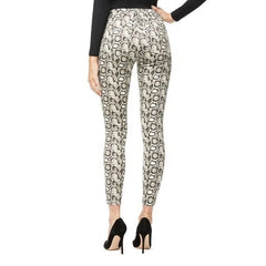 Good American Good Waist Snake Print High Rise Skinny Jeans
