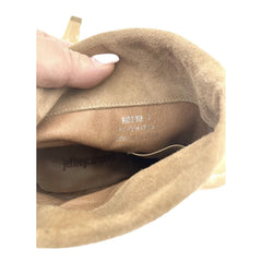 Jeffrey Campbell Rabiosa Patent Leather and Suede Ankle Booties