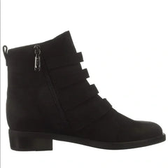 Blondo Elana Black Nubuck Suede Leather Ankle Boots