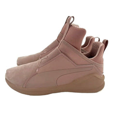 Puma Fierce High Top NBK Naturals Sneakers Pink Women's Trainer - PRE-OWNED