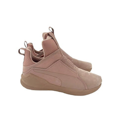 Puma Fierce High Top NBK Naturals Sneakers Pink Women's Trainer - PRE-OWNED