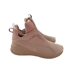 Puma Fierce High Top NBK Naturals Sneakers Pink Women's Trainer - PRE-OWNED