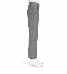 Rebecca Taylor Houndstooth Plaid Velvet Crop Pants