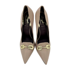 Bruno Magli Alina Leather Pointed Toe Stiletto Pumps