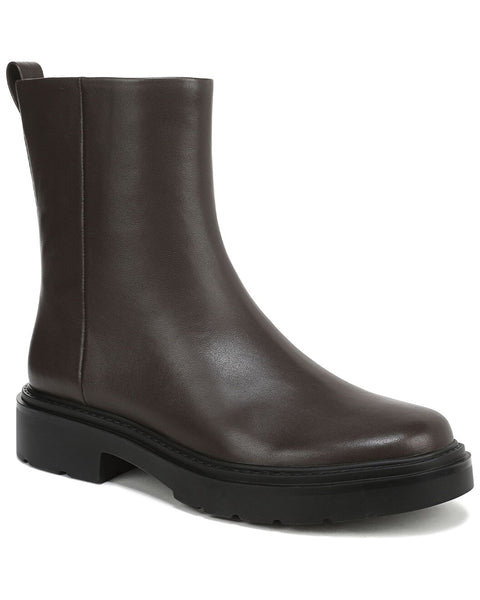 Vince Parvin Brown Leather Short Boots