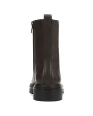 Vince Parvin Brown Leather Short Boots