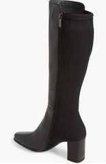 Paul Green Belmont Leather Knee High Black Boots