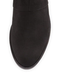 Sam Edelman Josephine Slouch Pull On Fringe Suede Leather Boots