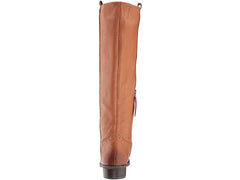 Sam Edelman Soft Studded Leather Riding Boot Whiskey Brown