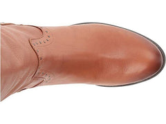 Sam Edelman Soft Studded Leather Riding Boot Whiskey Brown