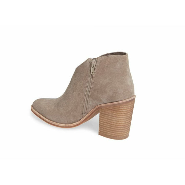 Jeffrey Campbell Kamet 2 Taupe Suede Leather Ankle Boots