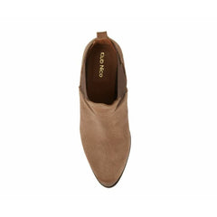 Klub Nico Taupe Suede Leather Star Chelsea Ankle Booties