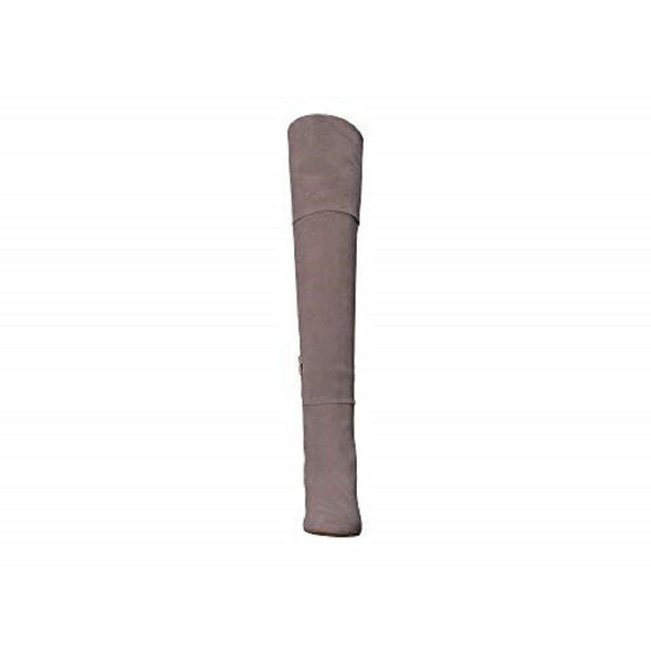 Taryn Rose Catherine Gray Suede Leather Over The Knee Boots